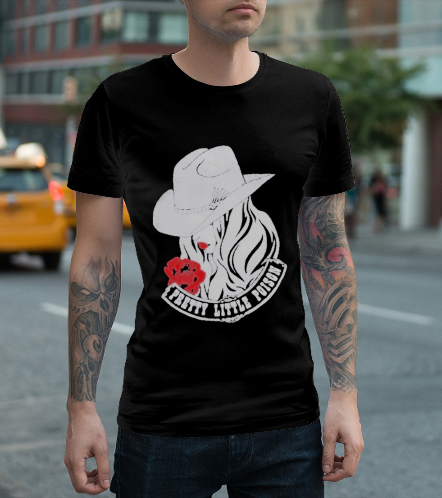 Warren Zeiders Cowgirl Pretty Little Poison Concert T-Shirt