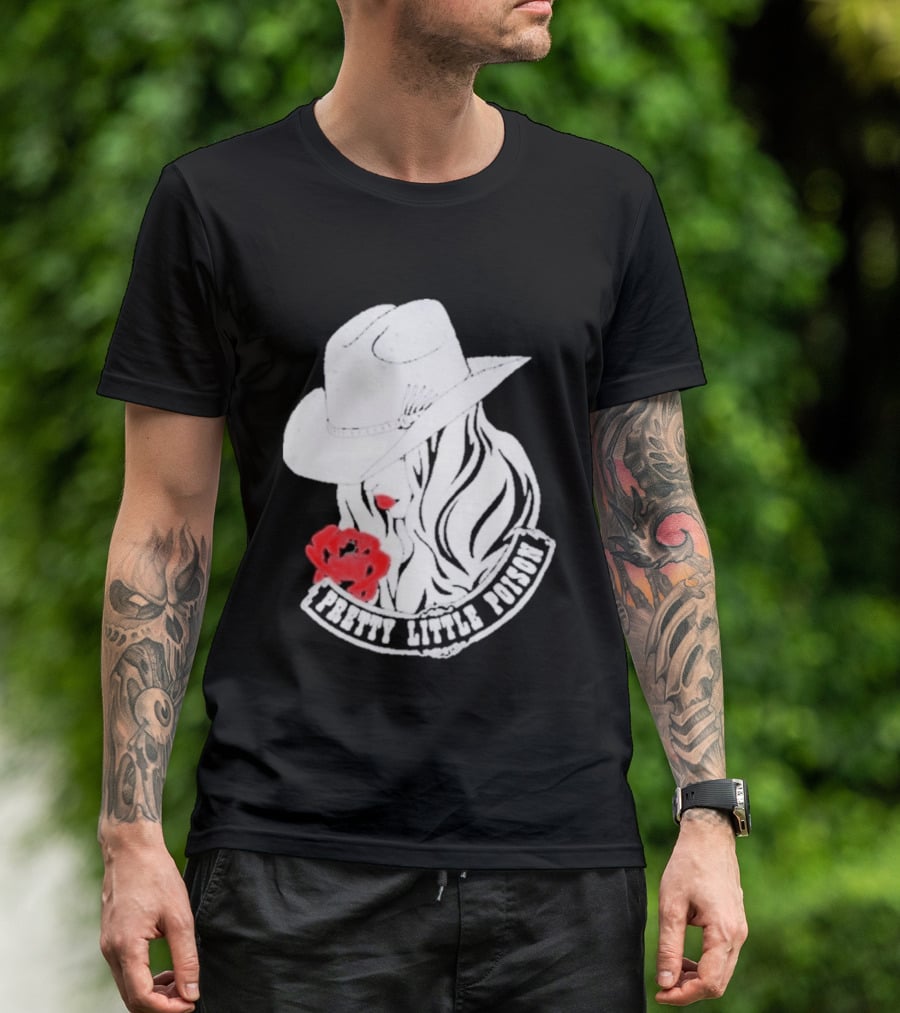 Warren Zeiders Cowgirl Pretty Little Poison Concert T-Shirt