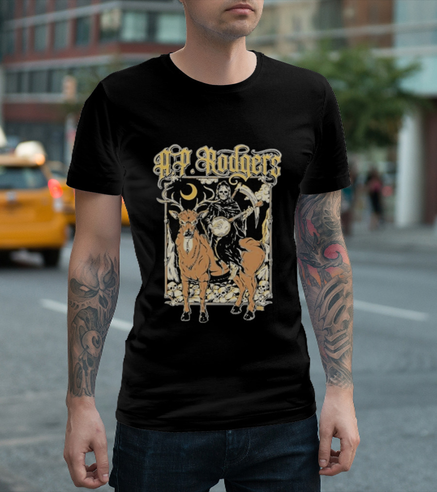 A.P. Rodgers Grand Reaper Dark Moon Deer Scene 2026 T-Shirt