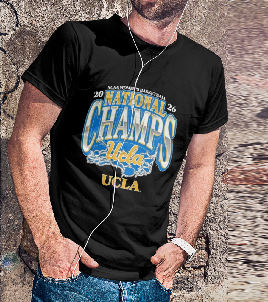 NCAA Women's Basketball 2026 National Champs UCLA Bruins T-Shirt