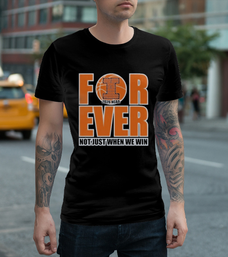 Forever Support 2026 NCAA Commitment Not Just Winning T-Shirt