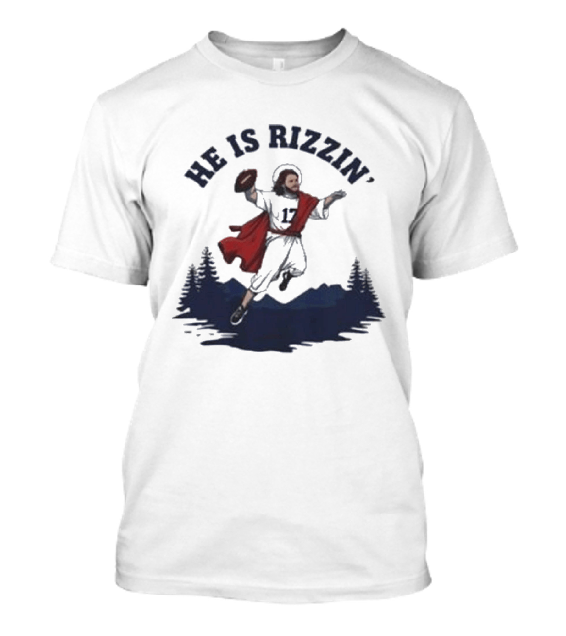 Buffalo Bills He Is Rizzin' Josh Allen Football T-Shirt