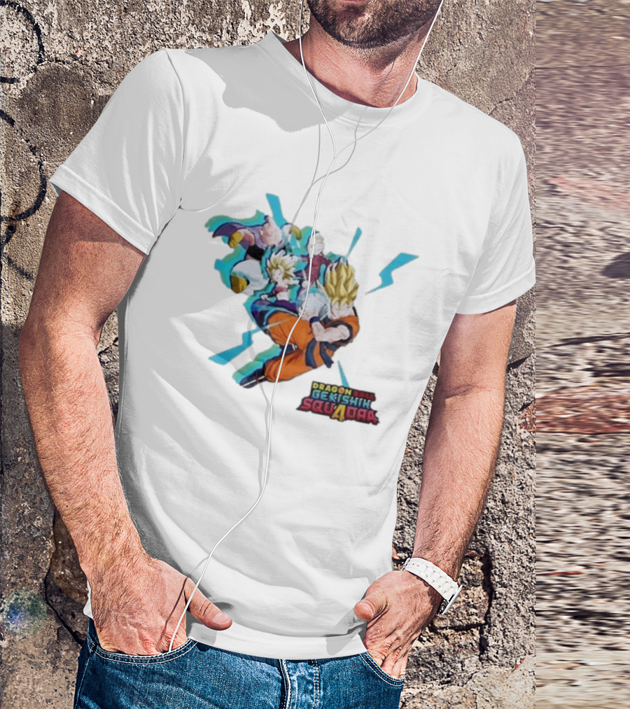 Dragon Ball Gekishin Squadra 2026 Games Battle Hour Characters T-Shirt