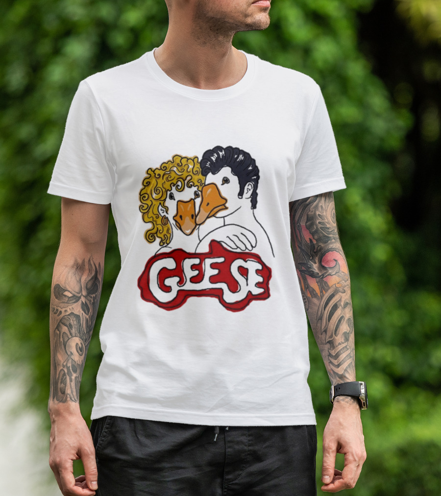 Grease Inspired Lonely Club Geese With Duck Faces T-Shirt