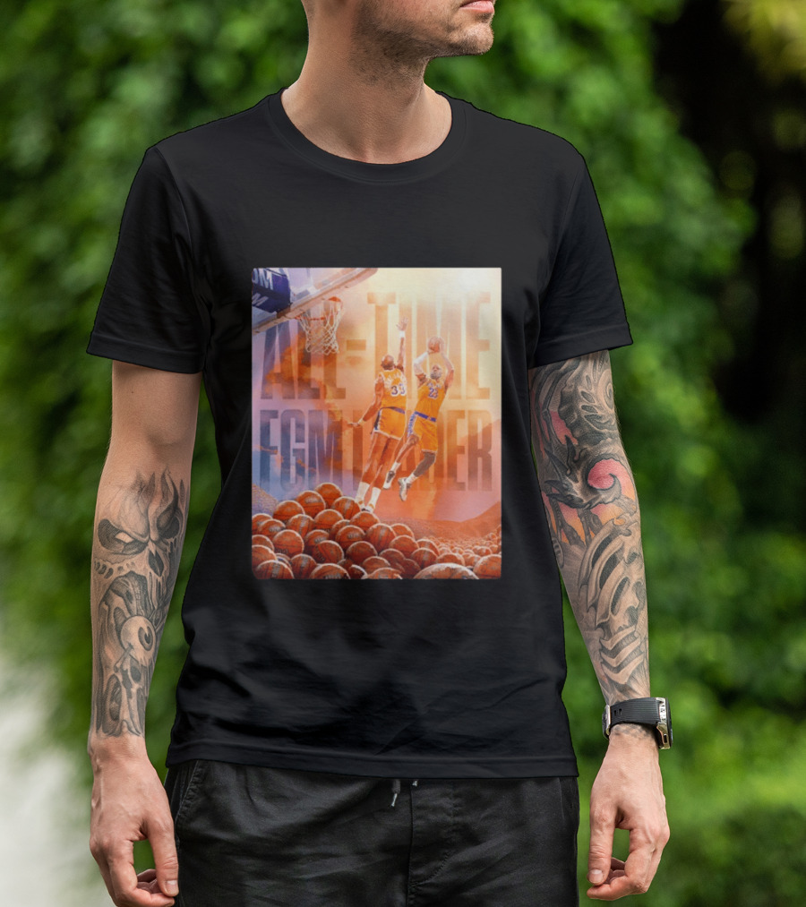 LeBron 23 Surpassing Kareem 33 All Time FGM Leader NBA Basketball T-Shirt