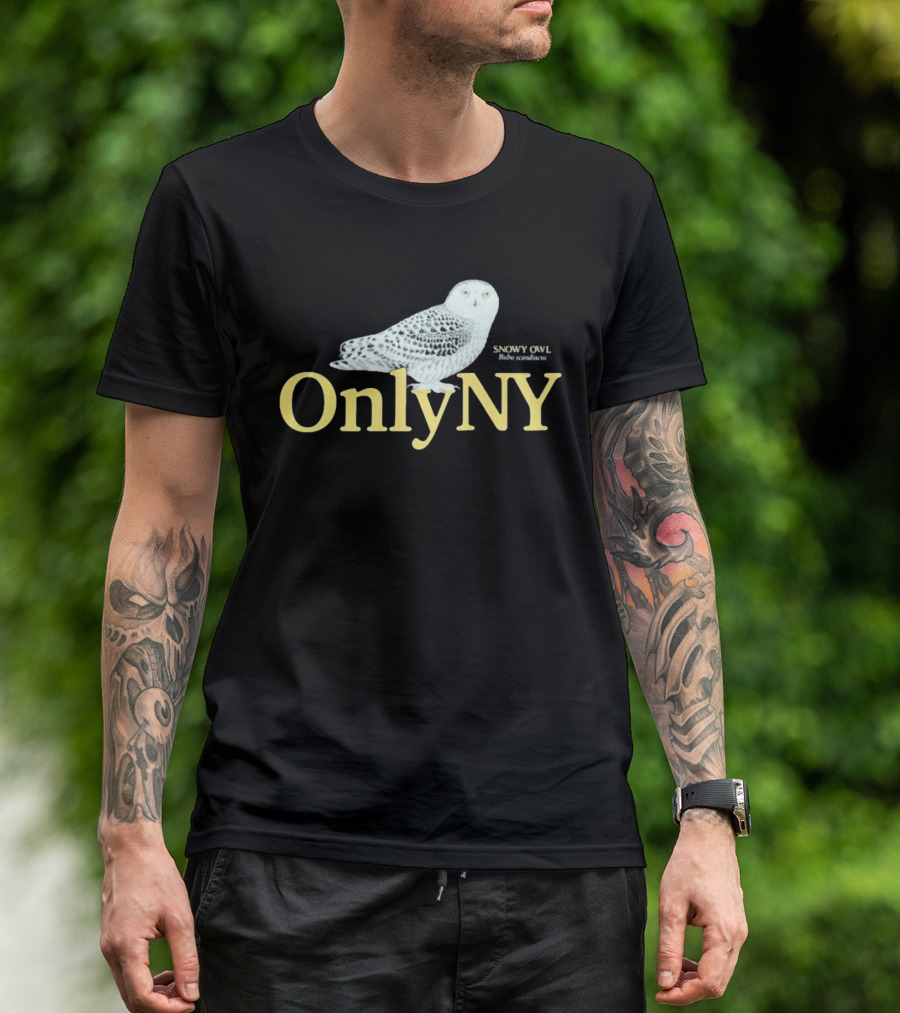 Only NY Snowy Owl Wild Manhattan T-Shirt
