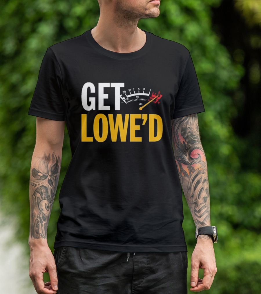 Pittsburgh Get Lowe'd Speedometer Tachometer T-Shirt