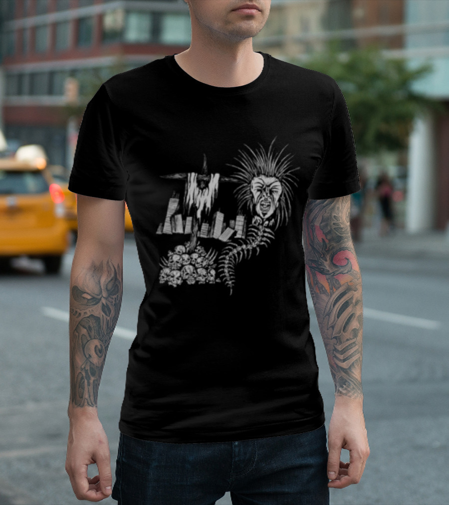 Portrayal Of Guilt Human Terror Cityscape And Nature T-Shirt