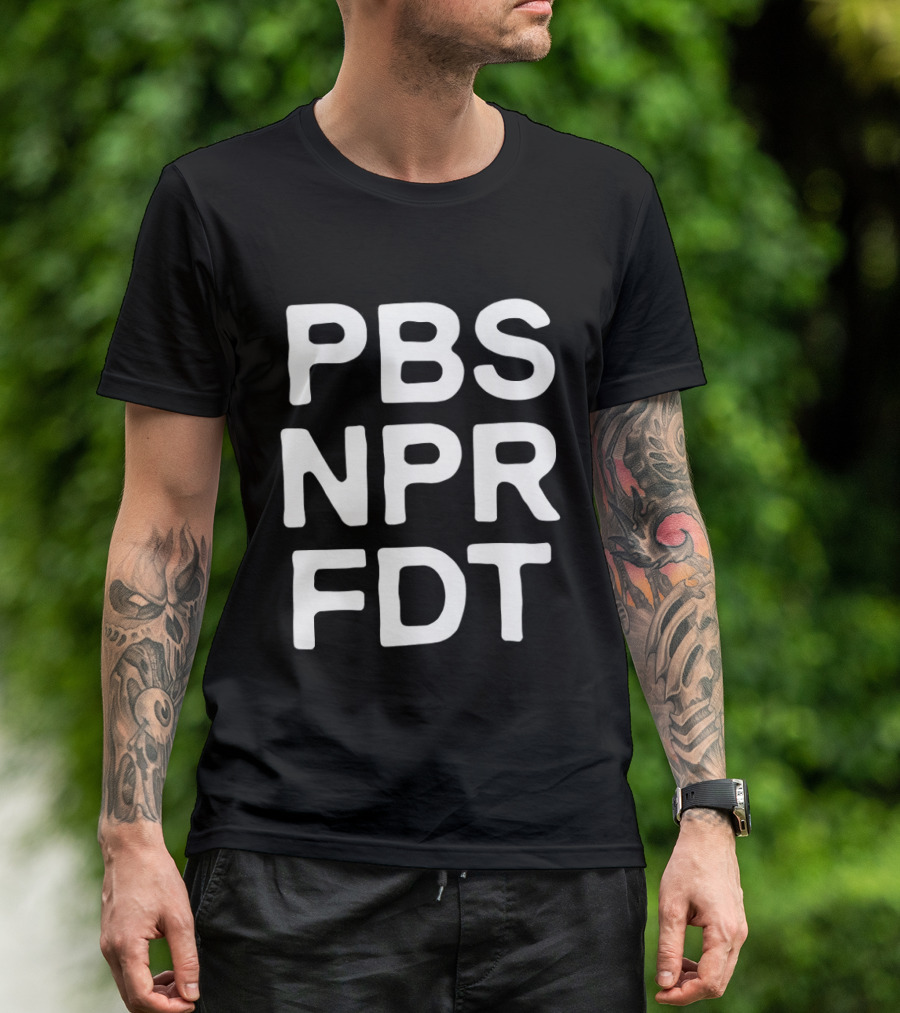 Resist PBS NPR FDT T-Shirt