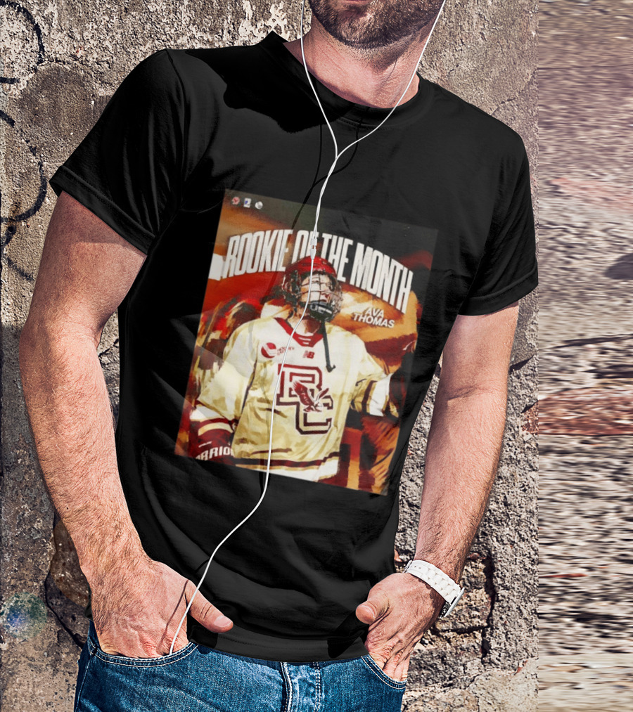 Rookie Of The Month Ava Thomas Boston College Hockey T-Shirt