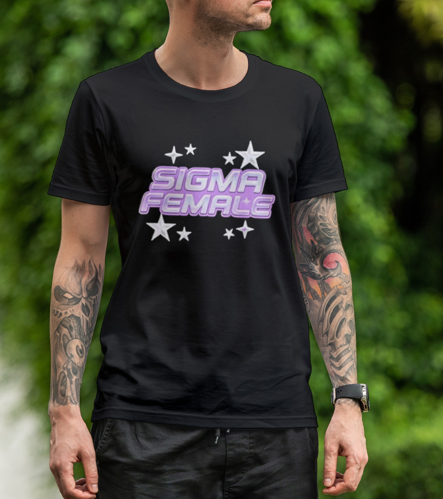 Sigma Female Aesthetic Y2K Star T-Shirt