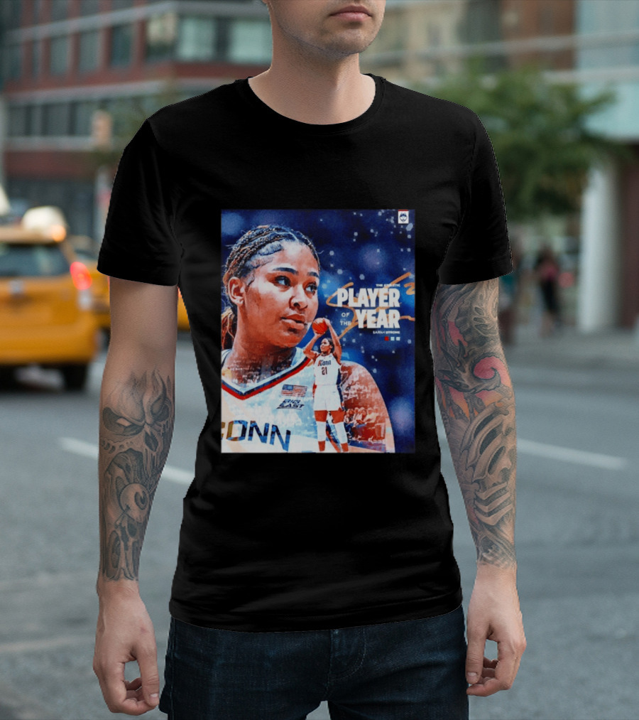 UConn Huskies The Athletic Player Of The Year Sarah Strong T-Shirt