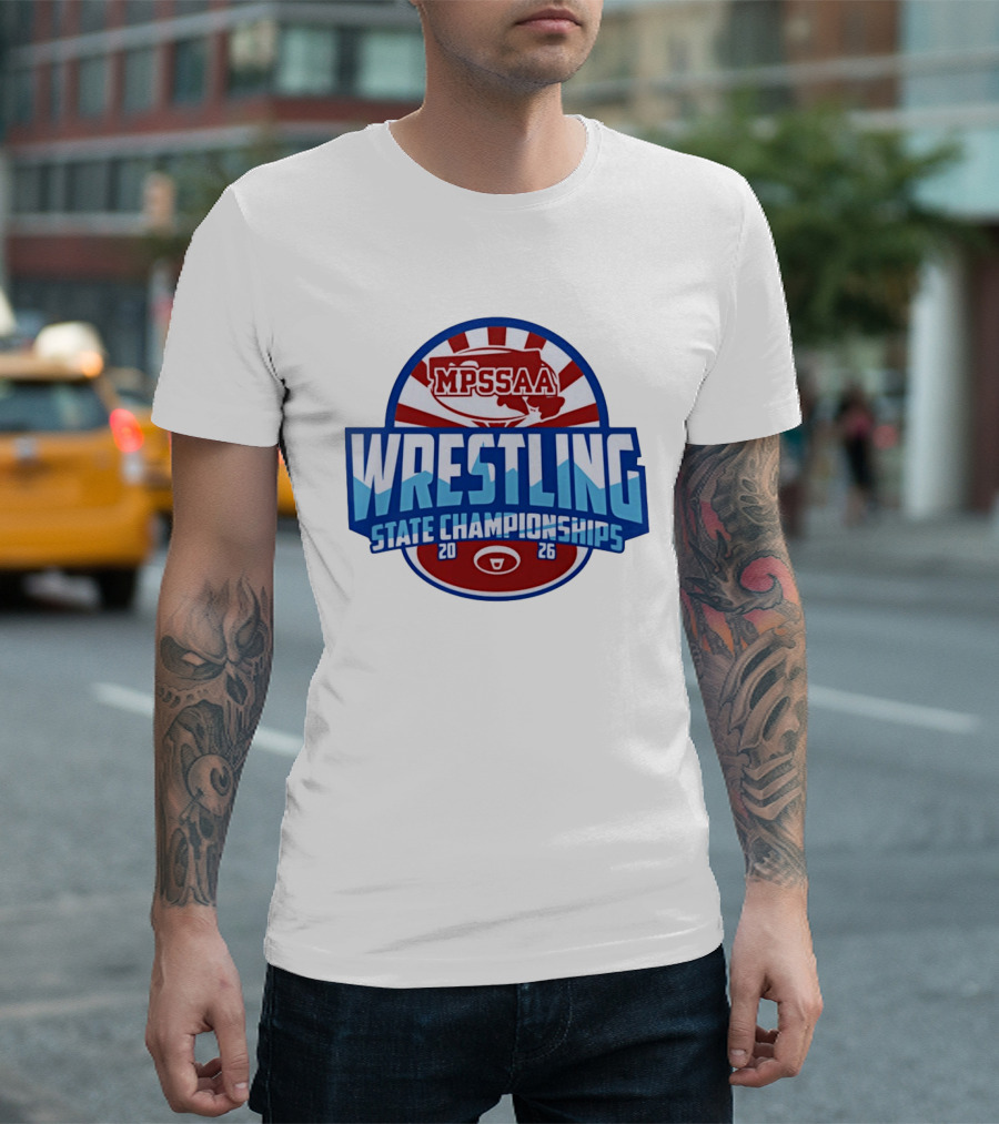 MPSSAA Wrestling State Championships 2026 T-Shirt