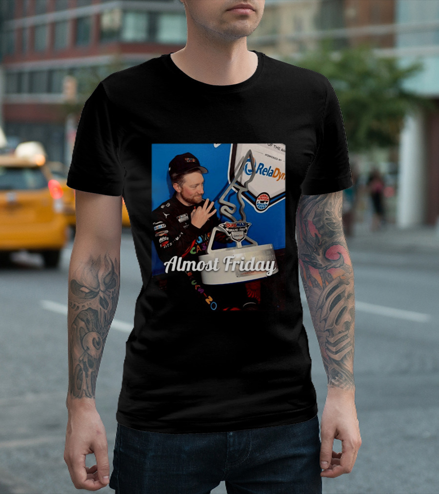 Duro Max Grand Prix Celebration Almost Friday Racing Moment T-Shirt