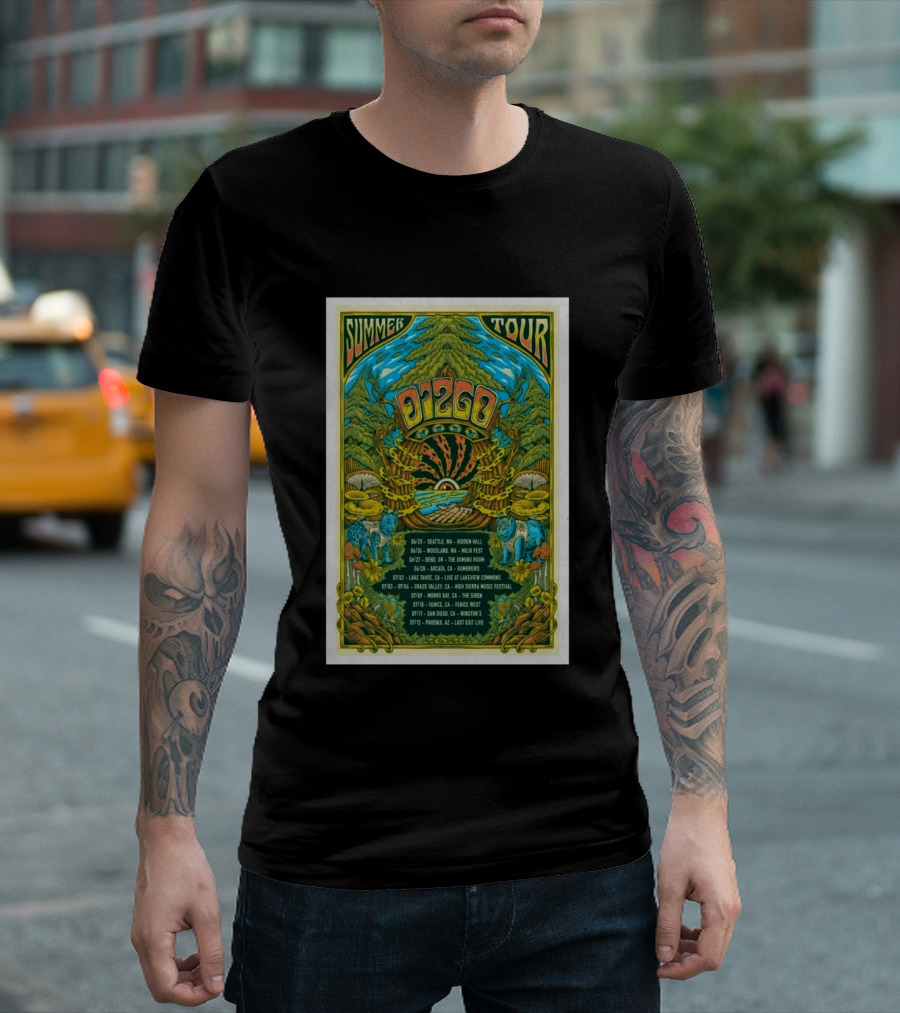 Dizgo Band Summer Tour 2026 T-Shirt