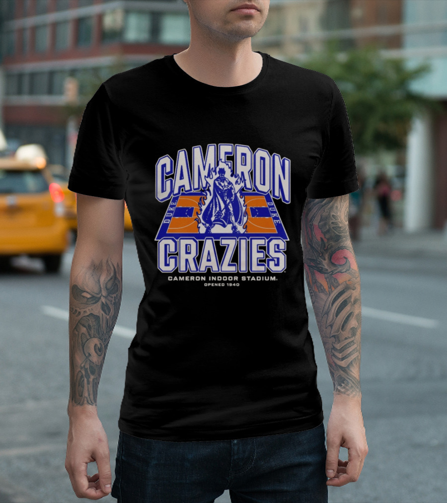 Cameron Crazies Duke Basketball Indoor Stadium 1986 T-Shirt