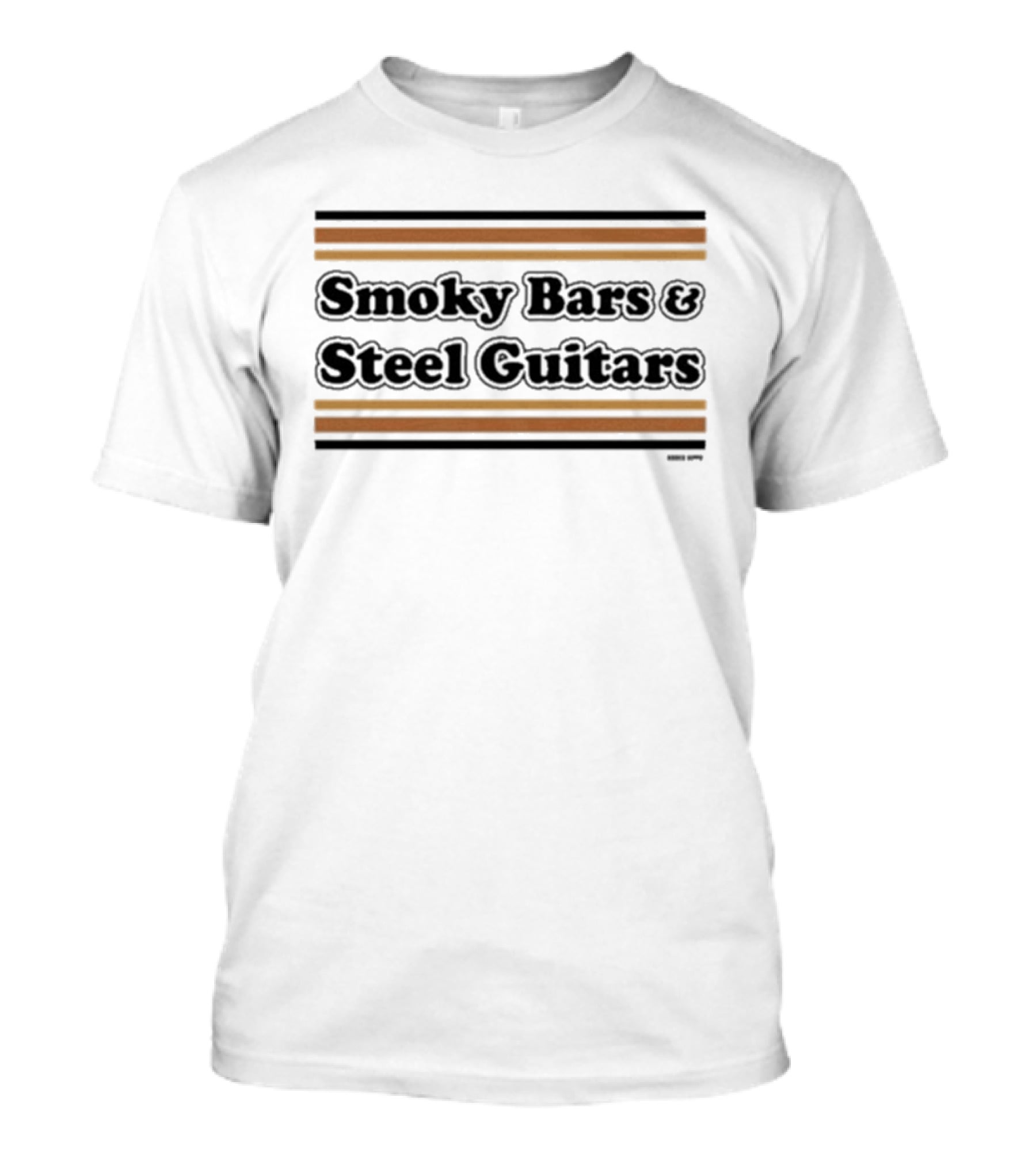 Smoky Bars & Steel Guitars Vintage Ringer T-Shirt
