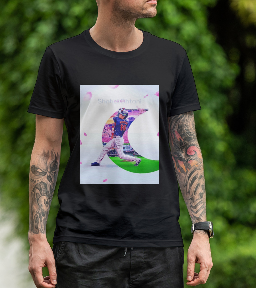 Shohei Ohtani Los Angeles Dodgers World Baseball Classic 2026 MVP Blossom Swinging Victory T-Shirt