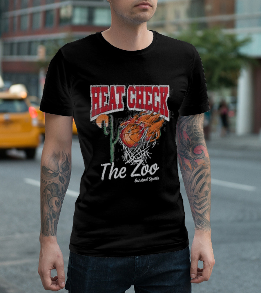Heat Check The Zoo Basketball T-Shirt