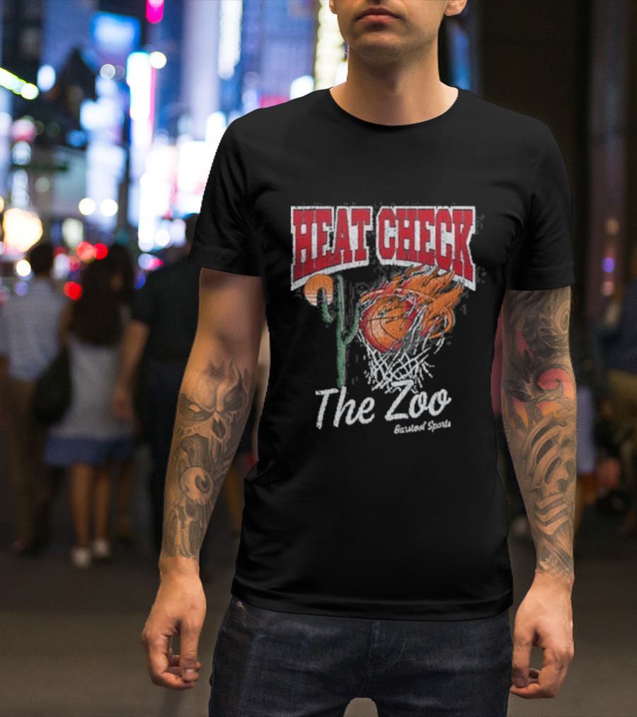 Heat Check The Zoo Basketball T-Shirt
