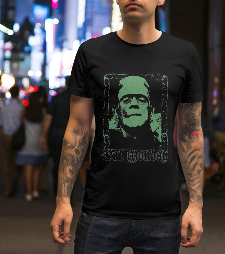 Bad Monday Stein Frankenstein's Monster T-Shirt