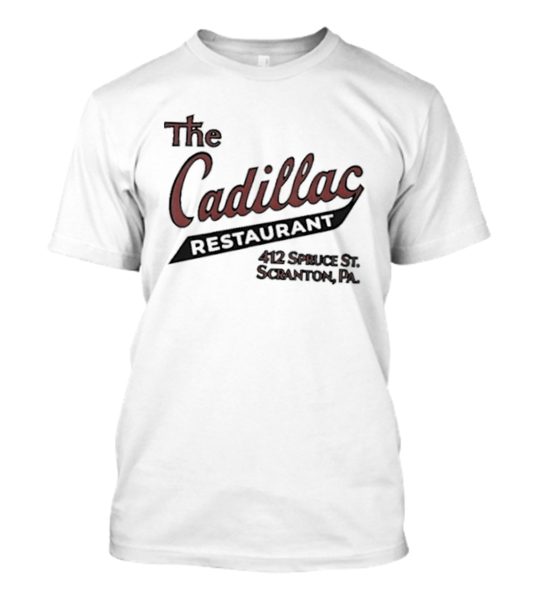 The Cadillac Restaurant 408 Spruce St Scranton PA T-Shirt