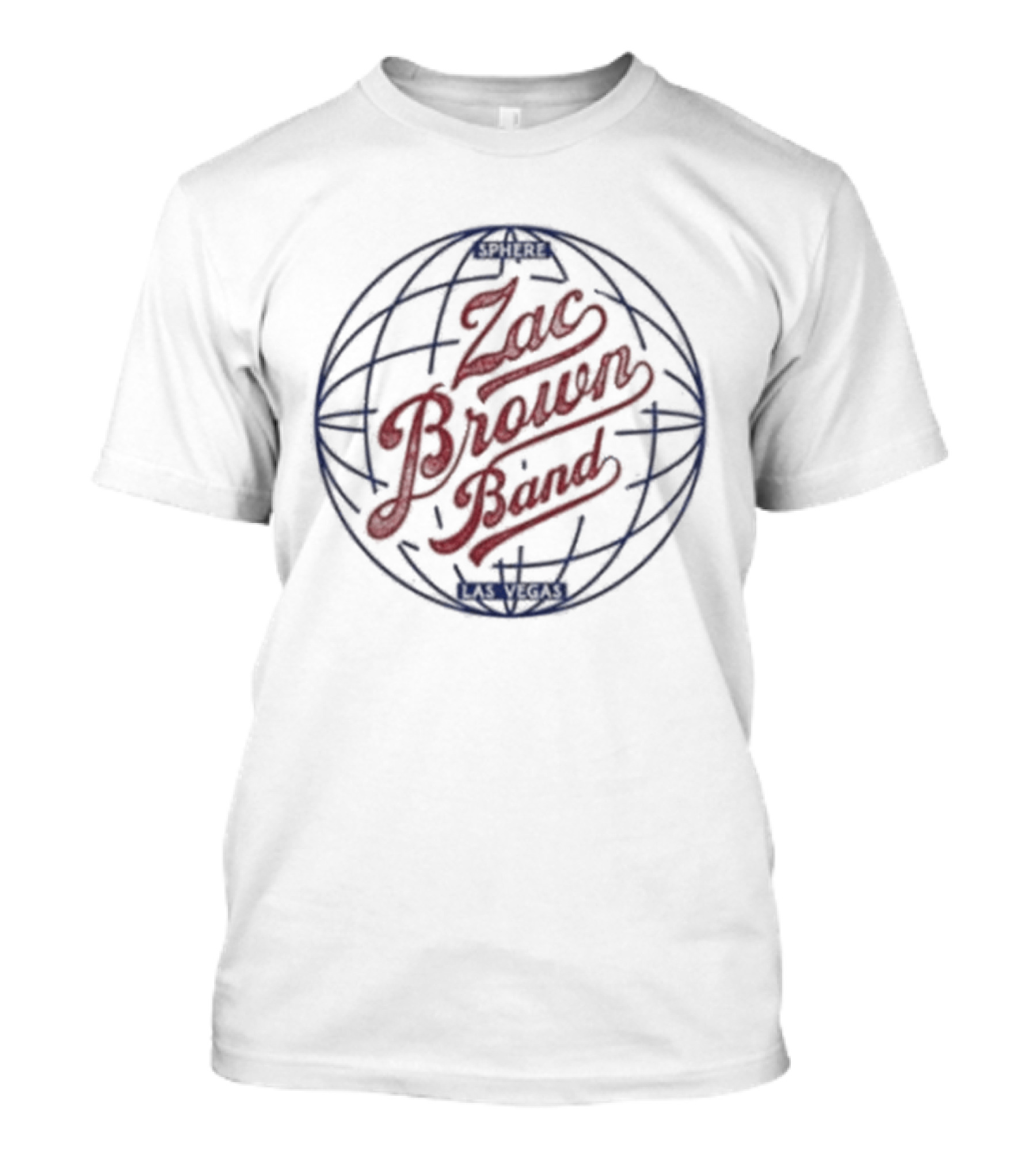 Zac Brown Band Globe Icon Sphere T-Shirt