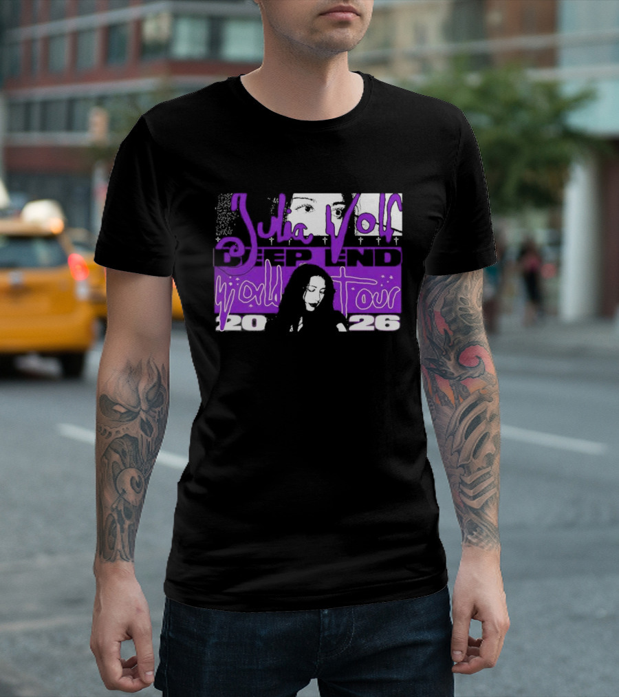 Julia Wolf 2026 The Deep End World Tour Dates T-Shirt