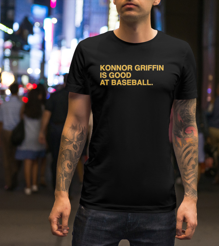 Konnor Griffin Is Good At Baseball T-Shirt