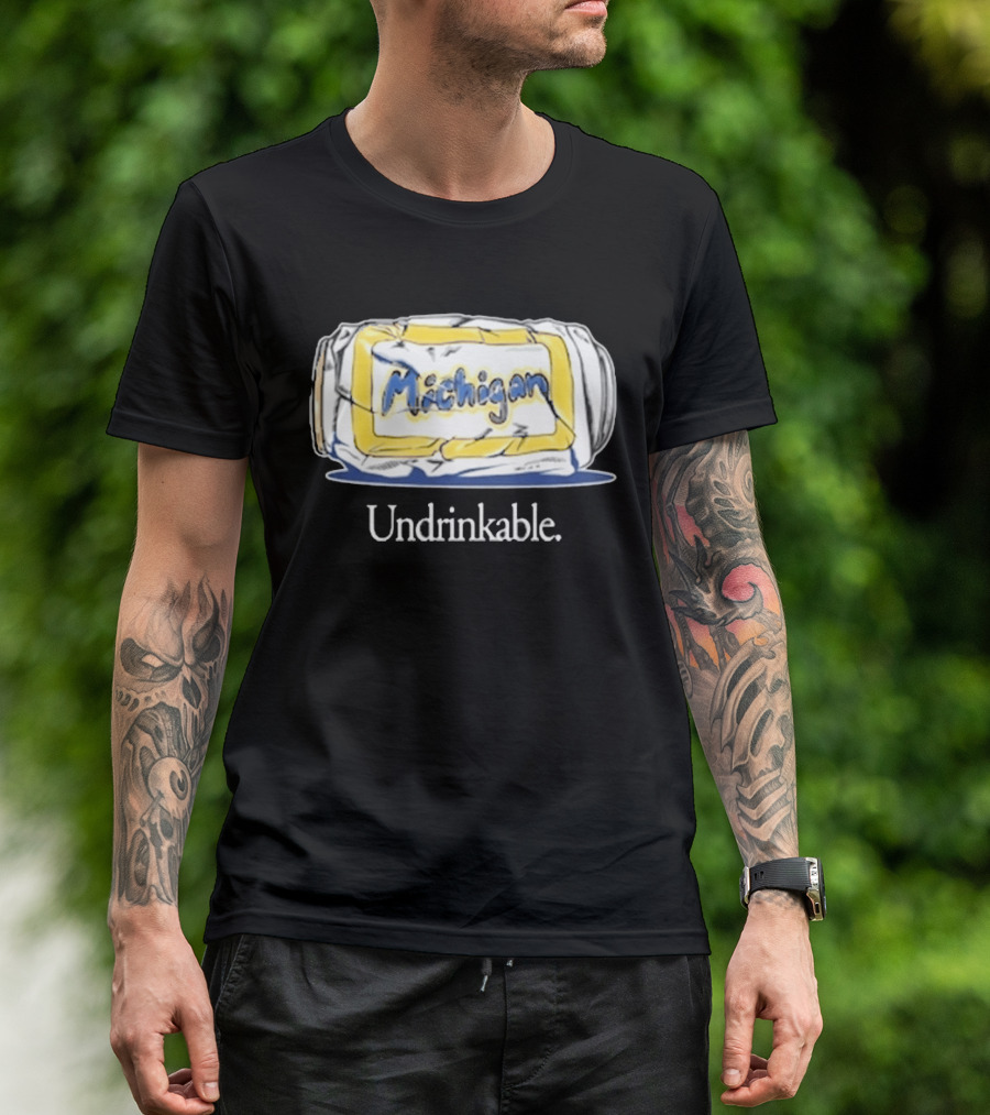 Michigan Wolverines Undrinkable T-Shirt