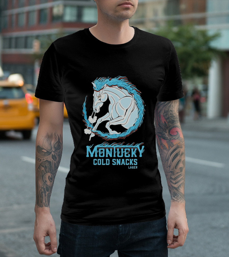 Montucky Cold Snacks Lager Year Of The Horse T-Shirt
