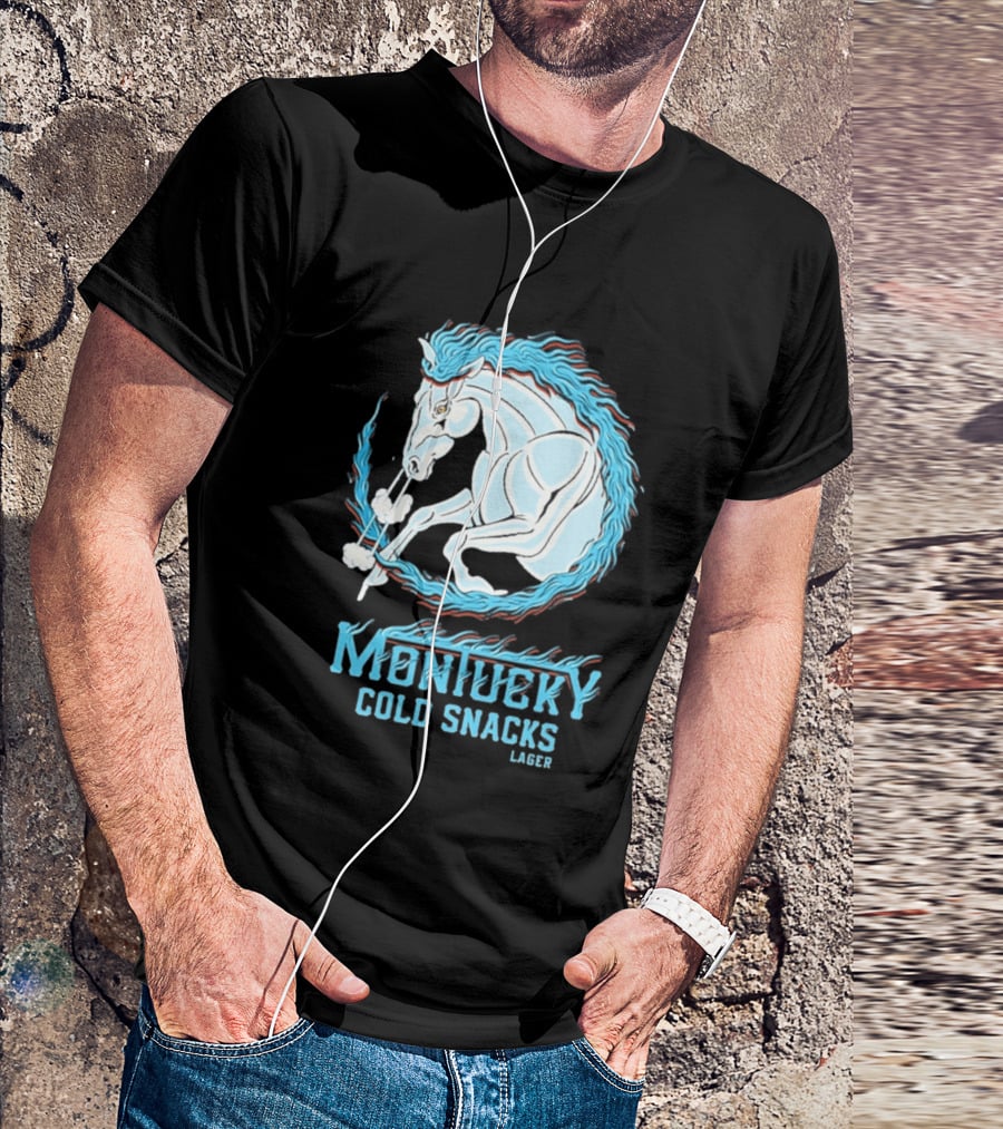 Montucky Cold Snacks Lager Year Of The Horse T-Shirt