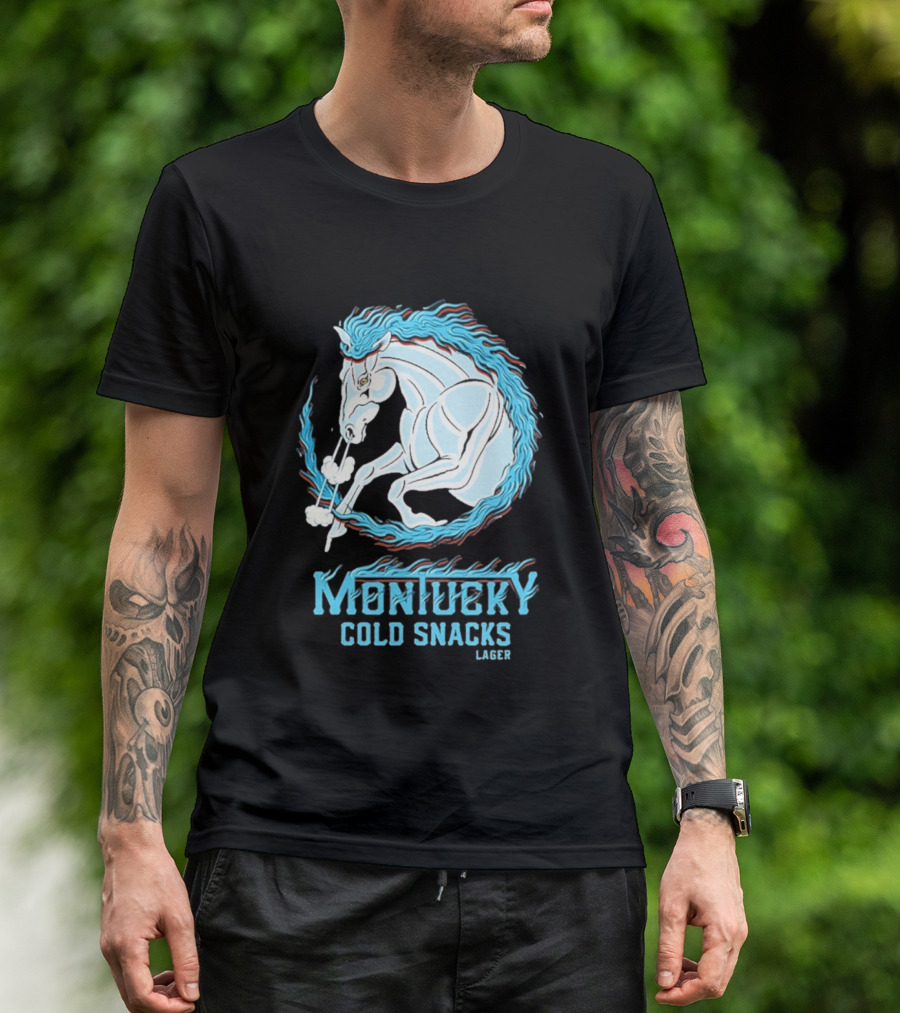 Montucky Cold Snacks Lager Year Of The Horse T-Shirt