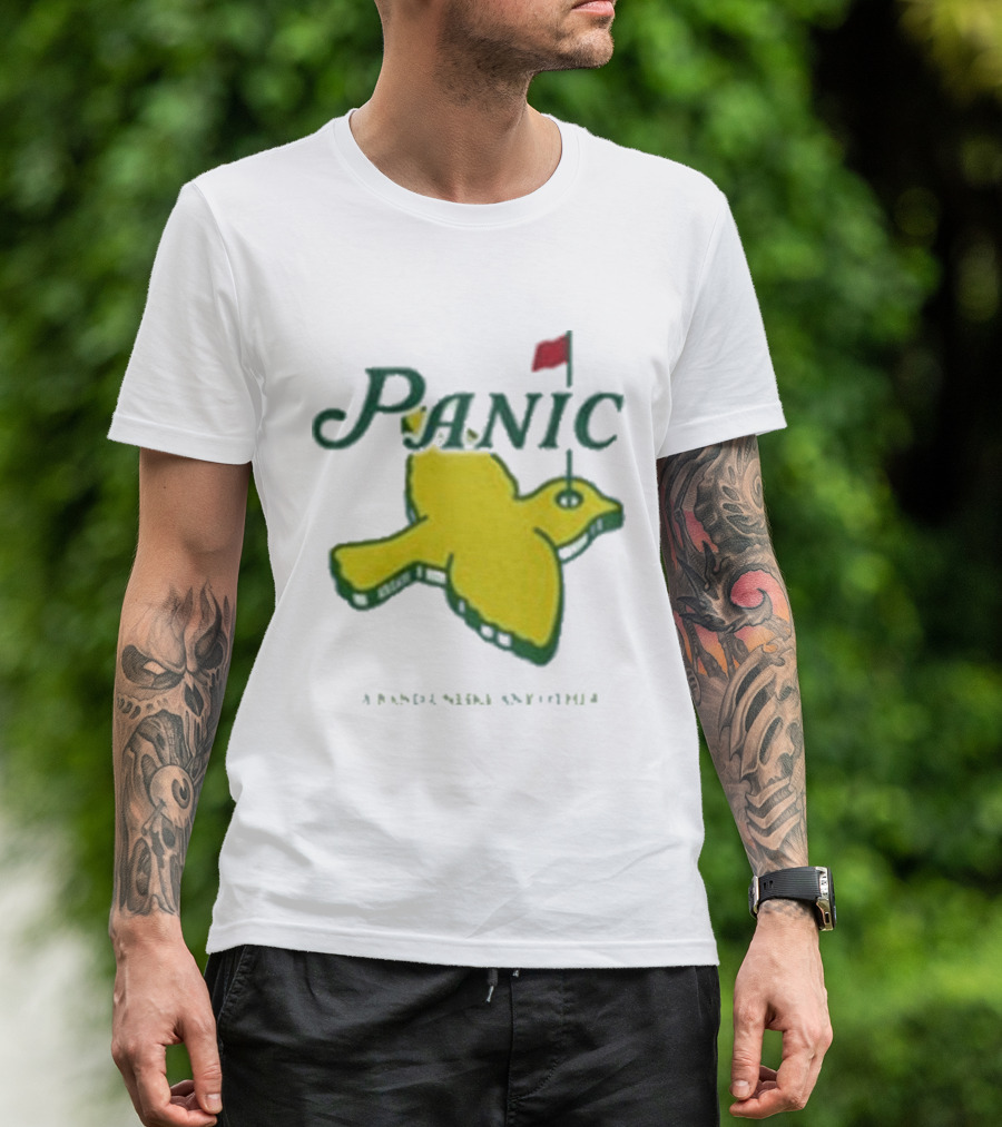 Panic Masters Area33 Bird And Flag T-Shirt