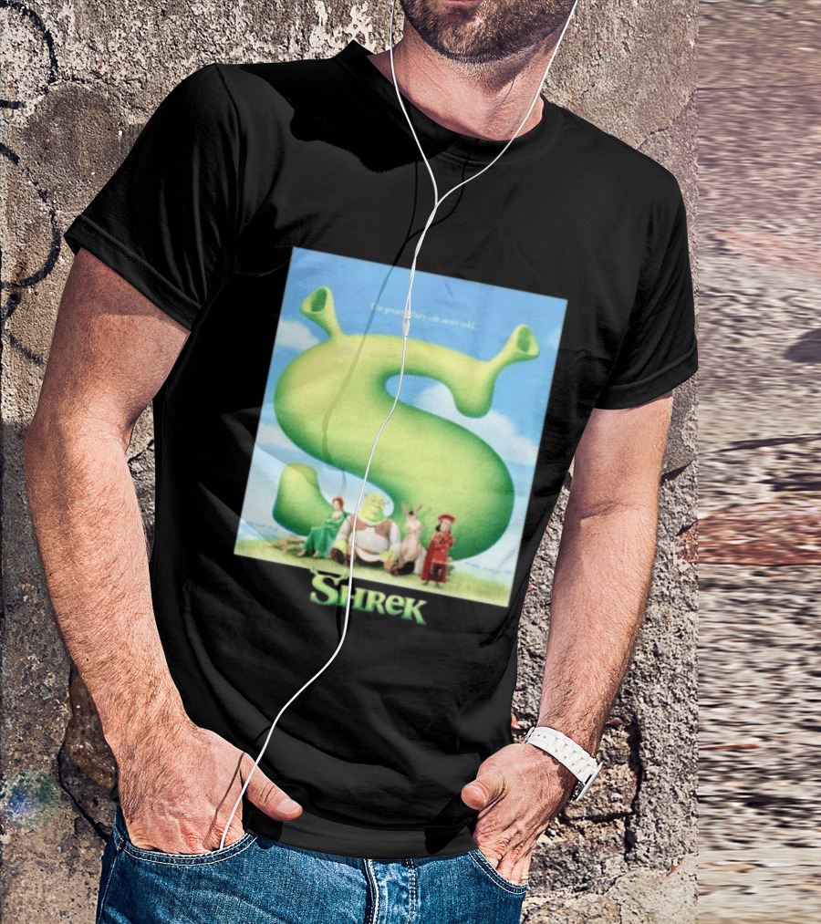 Shrek The Greatest Fairy Tale Never Told Movie Characters T-Shirt