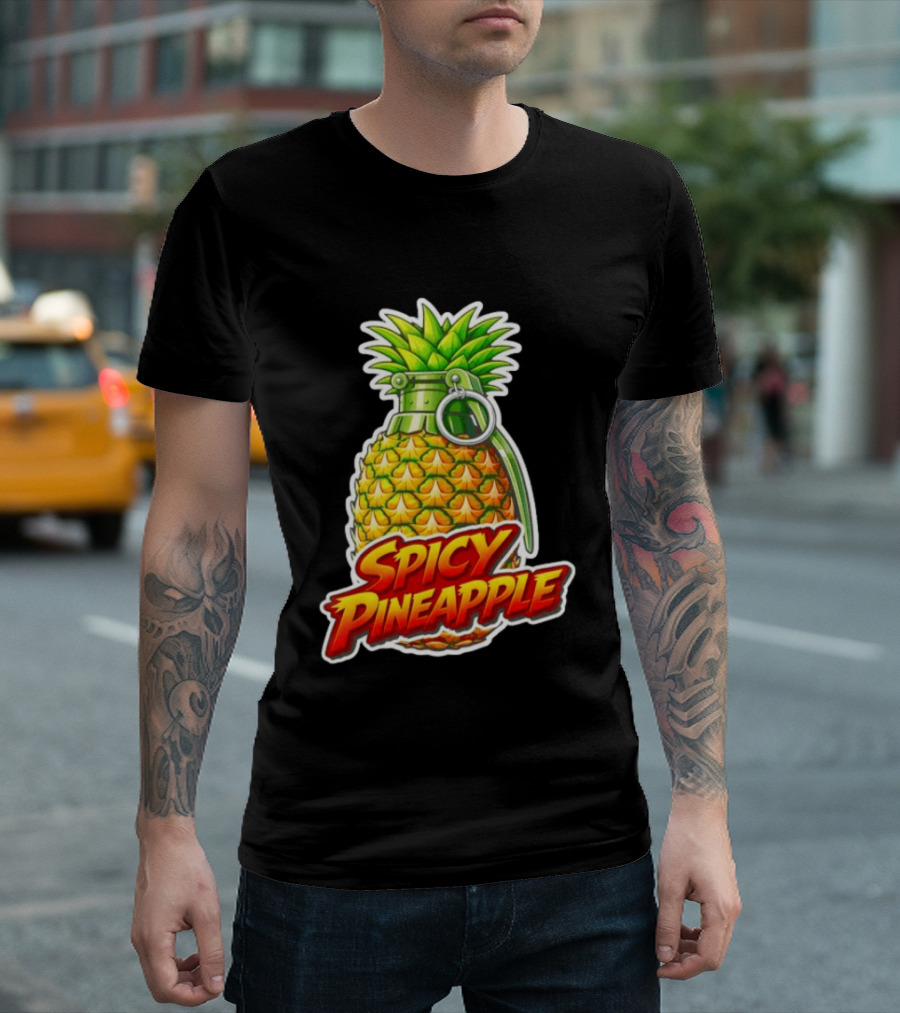 Spicy Pineapple Grenade T-Shirt