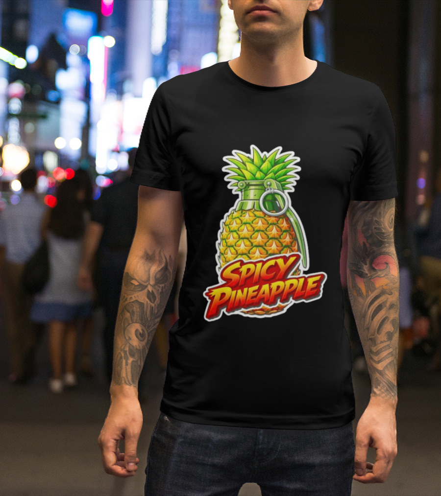 Spicy Pineapple Grenade T-Shirt