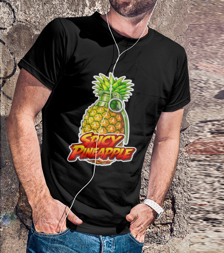 Spicy Pineapple Grenade T-Shirt