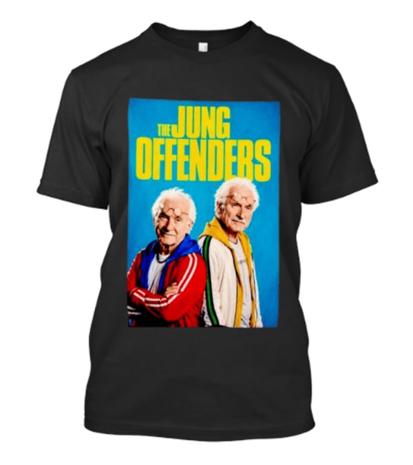 The Jung Offenders Comedy Duo Vintage Look T-Shirt