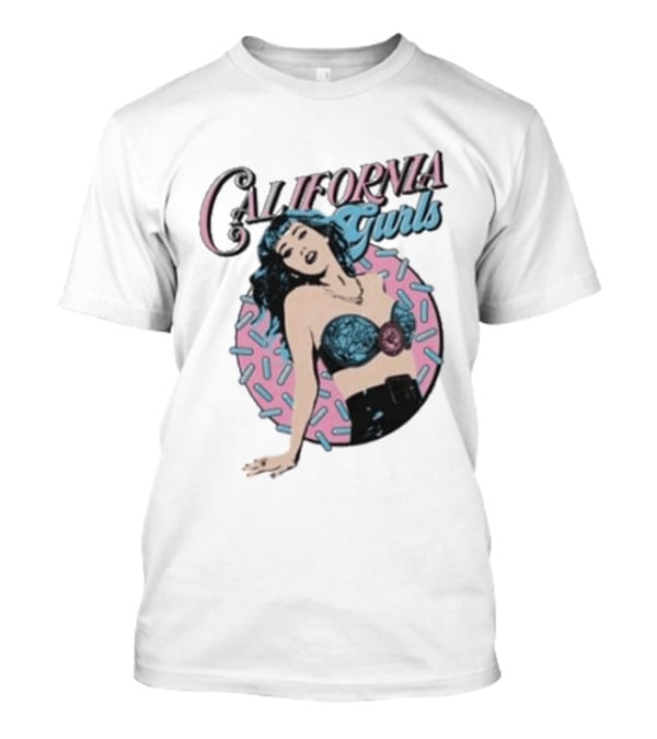 Katy Perry California Gurls Retro Pin Up T-Shirt