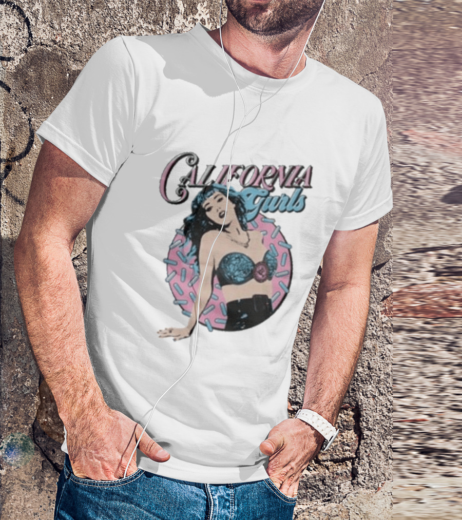 Katy Perry California Gurls Retro Pin Up T-Shirt