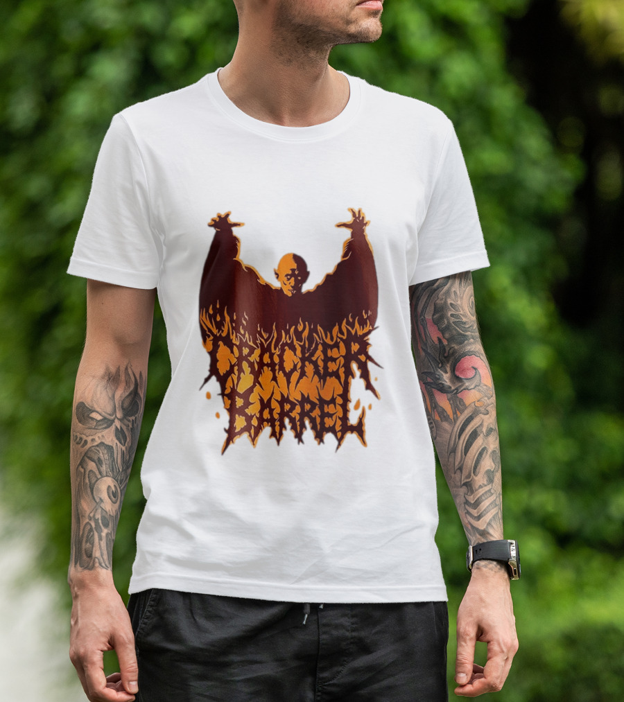 Kurt Barlow Cracker Barrel Fiery Vampire Horror T-Shirt