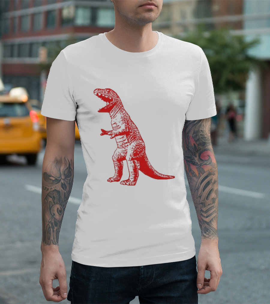 Red Rex Dinosaur Sheldon Cooper Bazinga T-Shirt