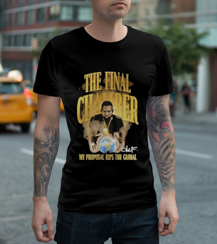 Raekwon The Final Chamber My Proposal Rips The Global Chef T-Shirt