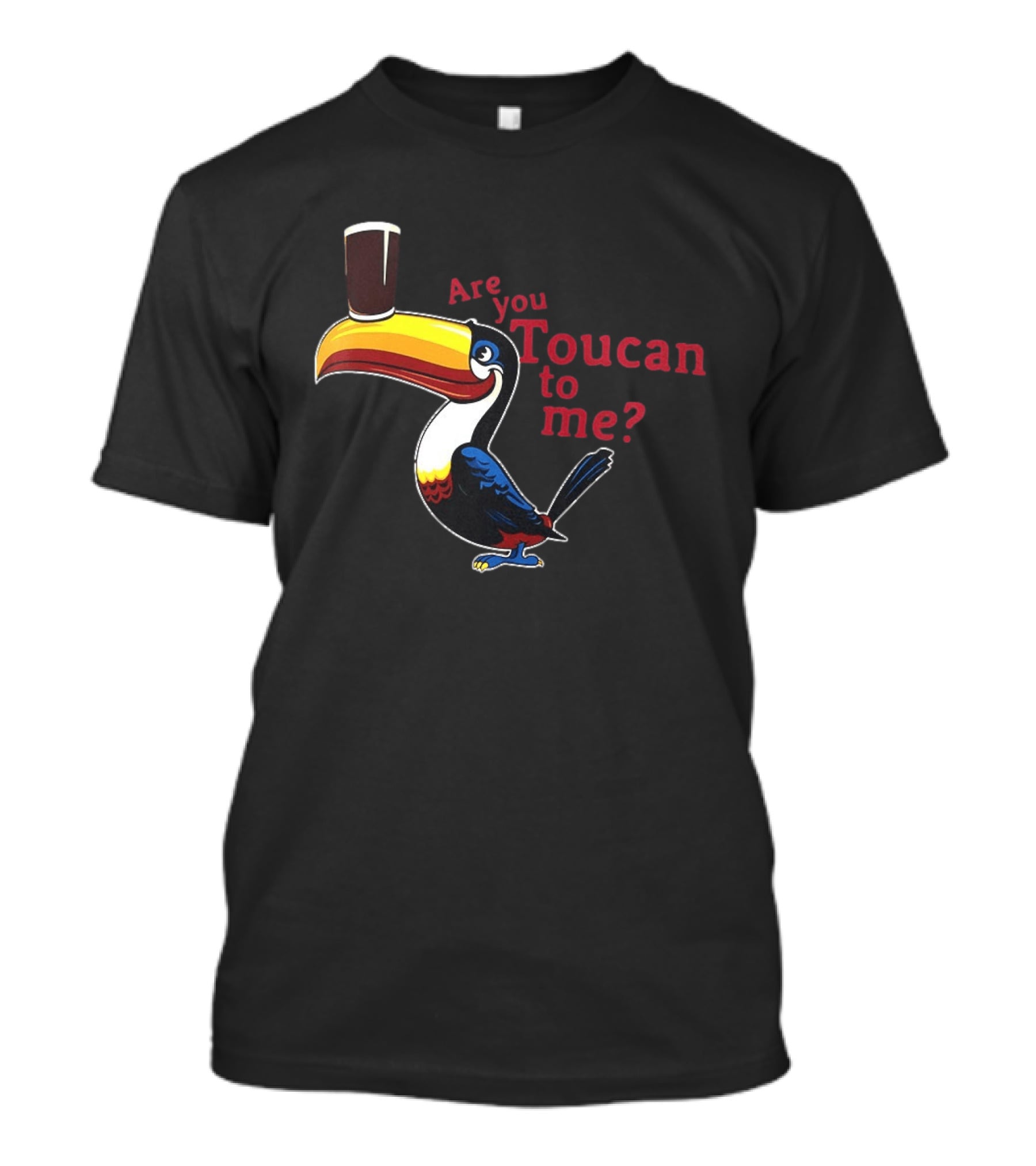 Are You Toucan To Me Guinness Toucan Balancing Pint T-Shirt