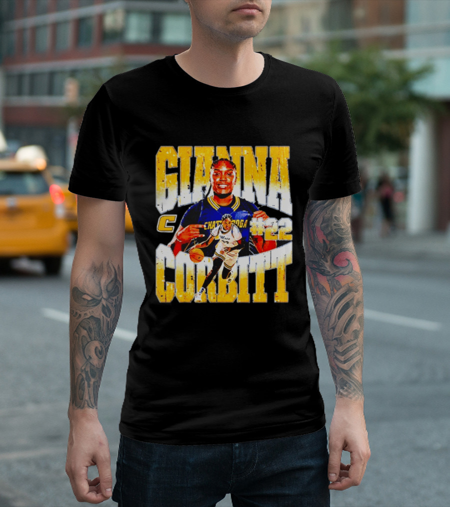 Gianna Corbitt Chattanooga Mocs #22 Basketball T-Shirt