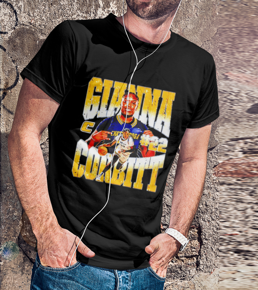 Gianna Corbitt Chattanooga Mocs #22 Basketball T-Shirt