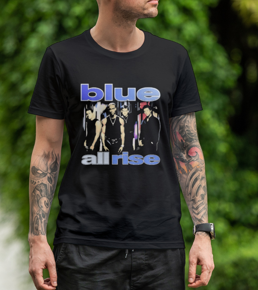 Blue All Rise Bootleg Music Group Edition T-Shirt