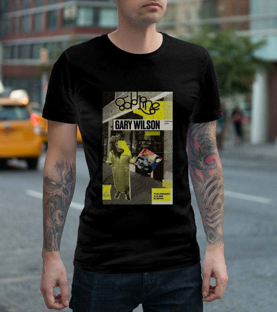 Gary Wilson Listening Party Goldline Los Angeles 4 9 26 T-Shirt