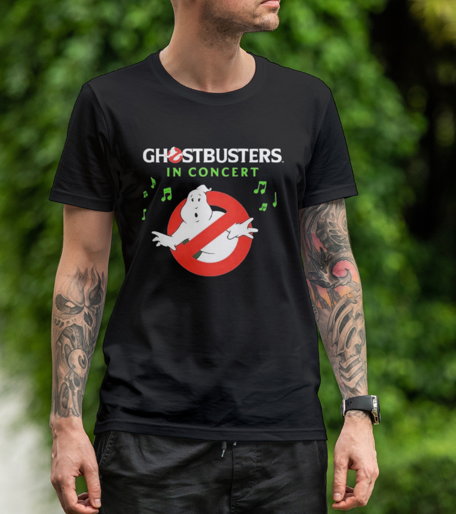 Ghostbusters In Concert 2026 North America Schedule Dates Iconic Music Event T-Shirt